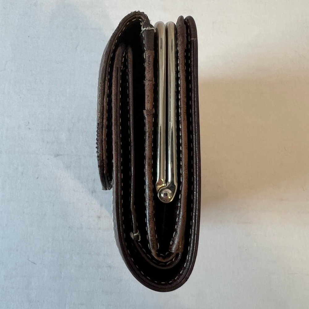 Burberry Blue Label Plaid KISSLOCK Wallet - Picture 5 of 14